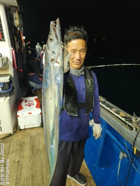 9월 16일 남해 갈치 선상낚시 조황 현장 사진 15
