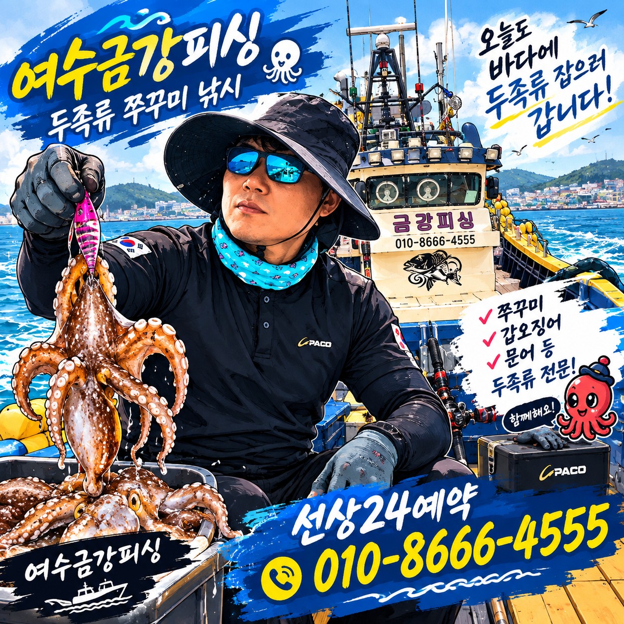 9월 16일 여수 선상낚시 조황 현장 사진 1