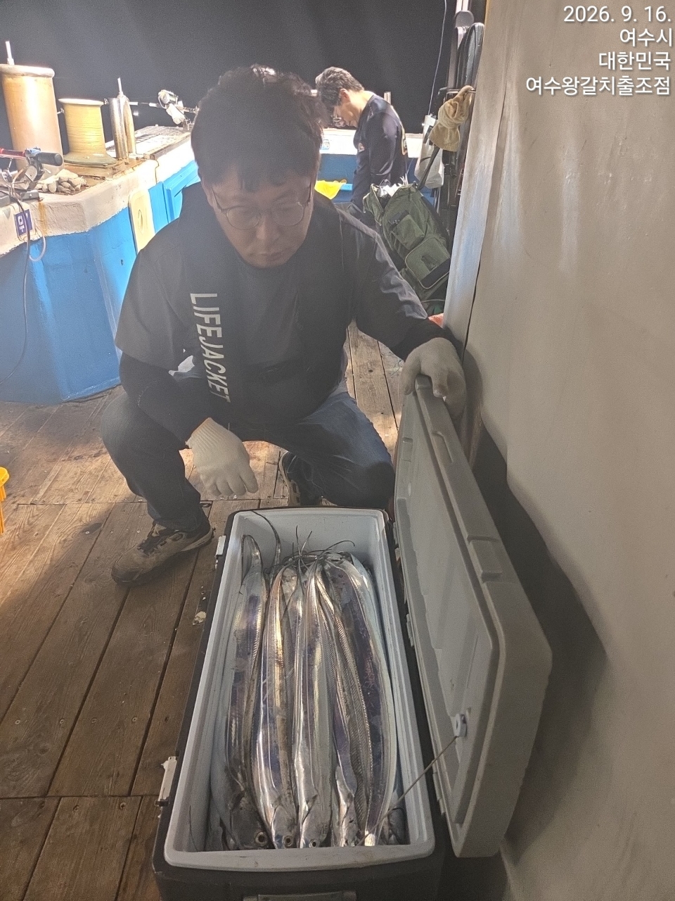 9월 18일 여수 갈치 선상낚시 조황 현장 사진 22