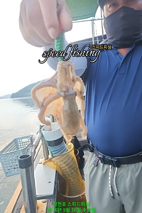 9월 16일 삼천포 주꾸미 선상낚시 조황 현장 사진 8