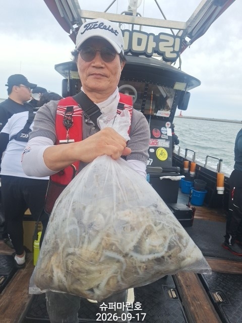 9월 17일 주꾸미 선상낚시 조황 현장 사진 4
