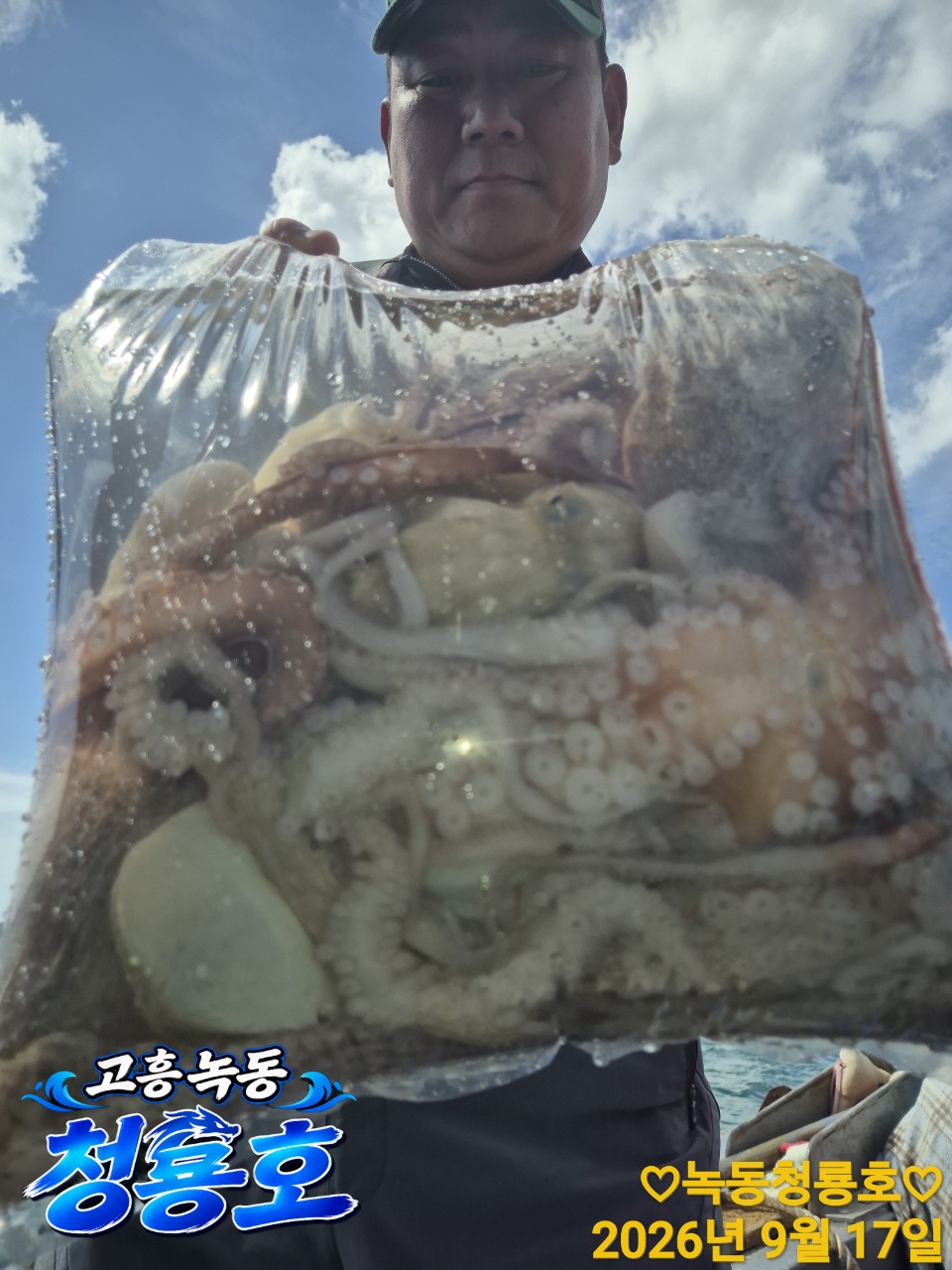 9월 17일 문어 선상낚시 조황 현장 사진 16