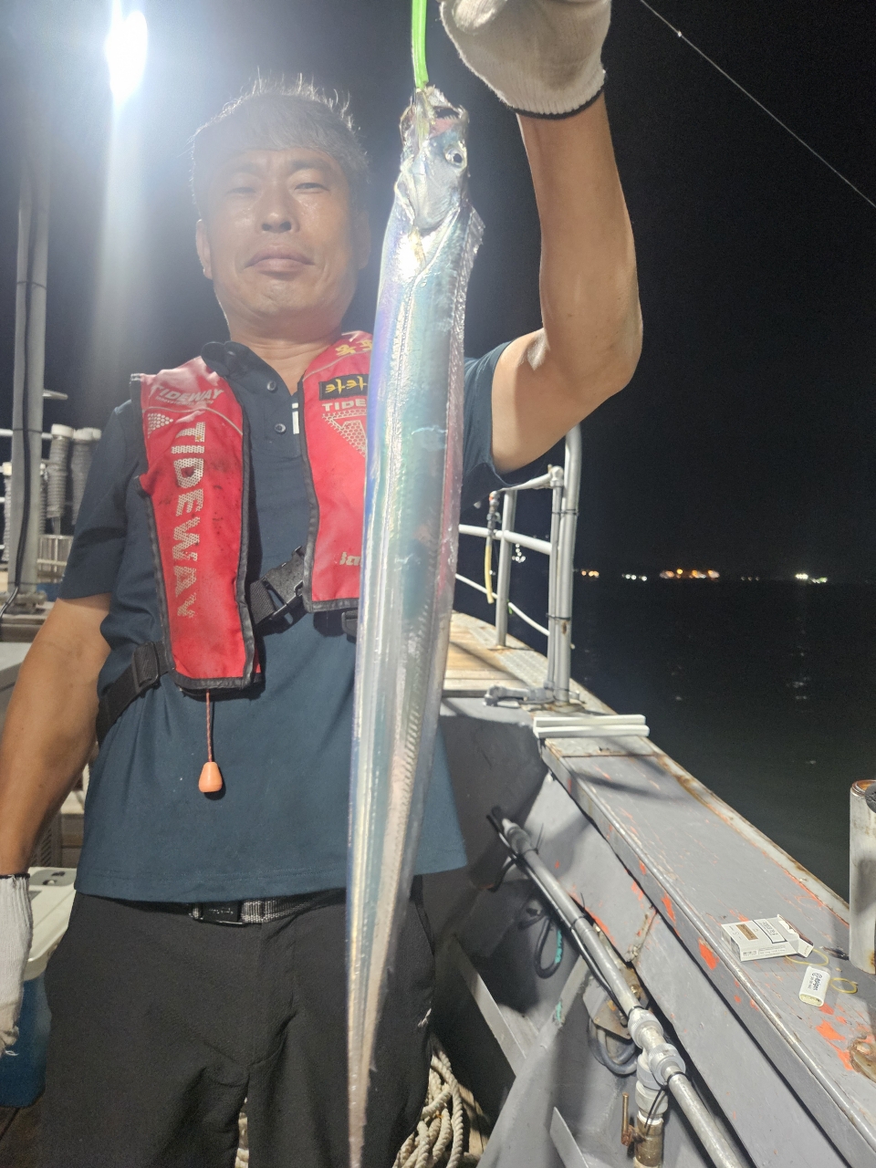9월 17일 목포 갈치 선상낚시 조황 현장 사진 4
