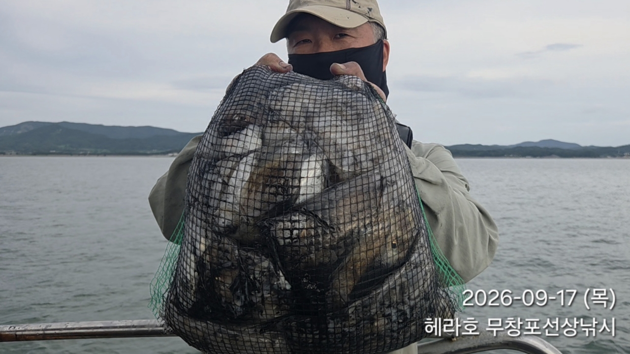 9월 17일 여수 주꾸미 선상낚시 조황 현장 사진 1