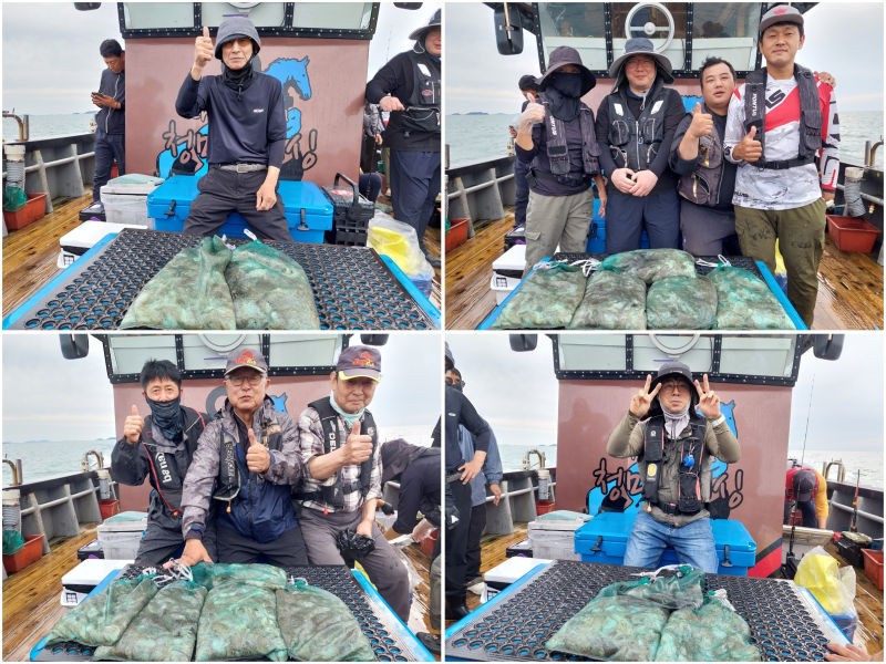 9월 17일 인천 갑오징어 선상낚시 조황 현장 사진 3