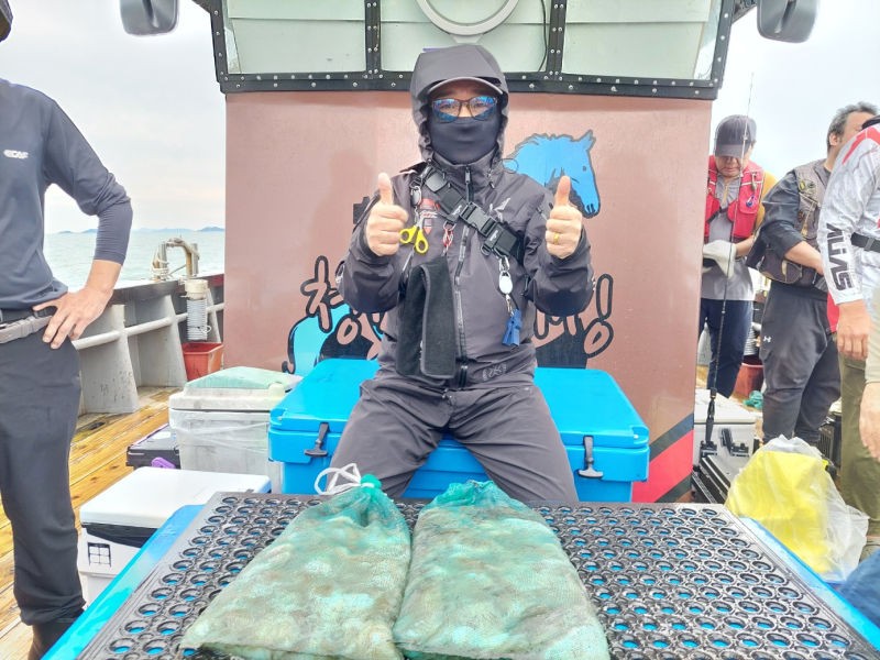 9월 17일 인천 갑오징어 선상낚시 조황 현장 사진 5