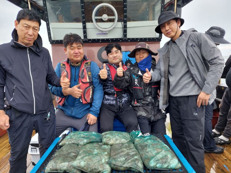 9월 17일 인천 갑오징어 선상낚시 조황 현장 사진 9