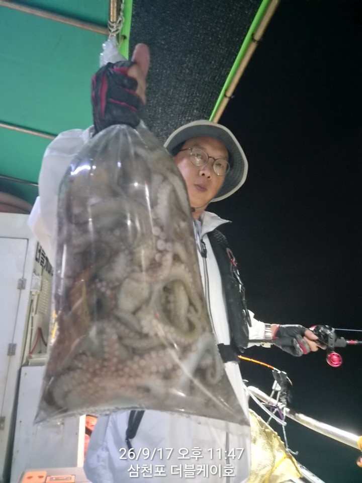 9월 18일 문어 선상낚시 조황 현장 사진 26