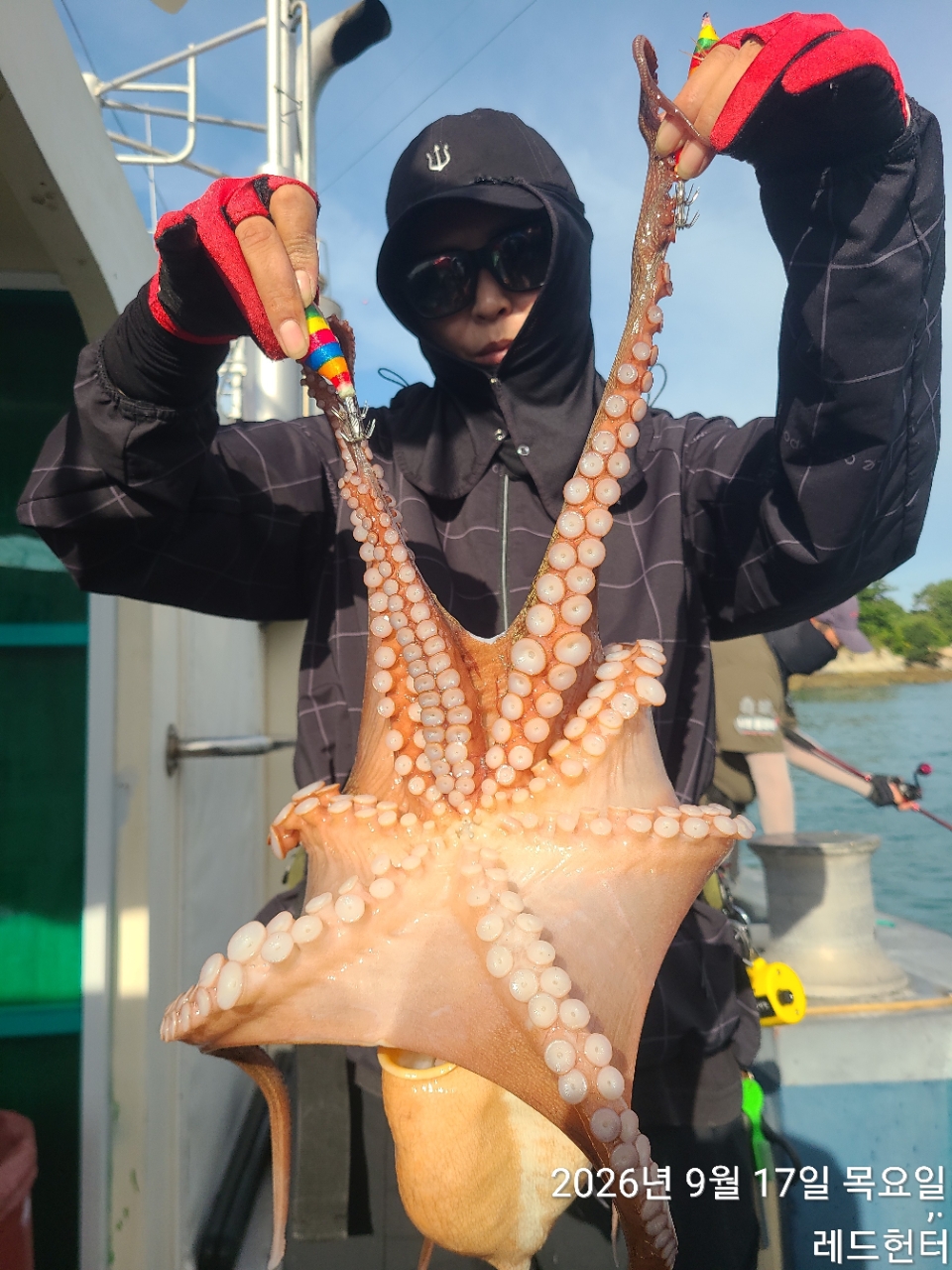 9월 18일 여수 문어 선상낚시 조황 현장 사진 8