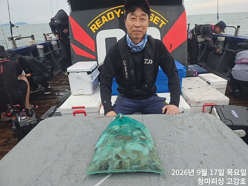 9월 17일 인천 갑오징어 선상낚시 조황 현장 사진 32