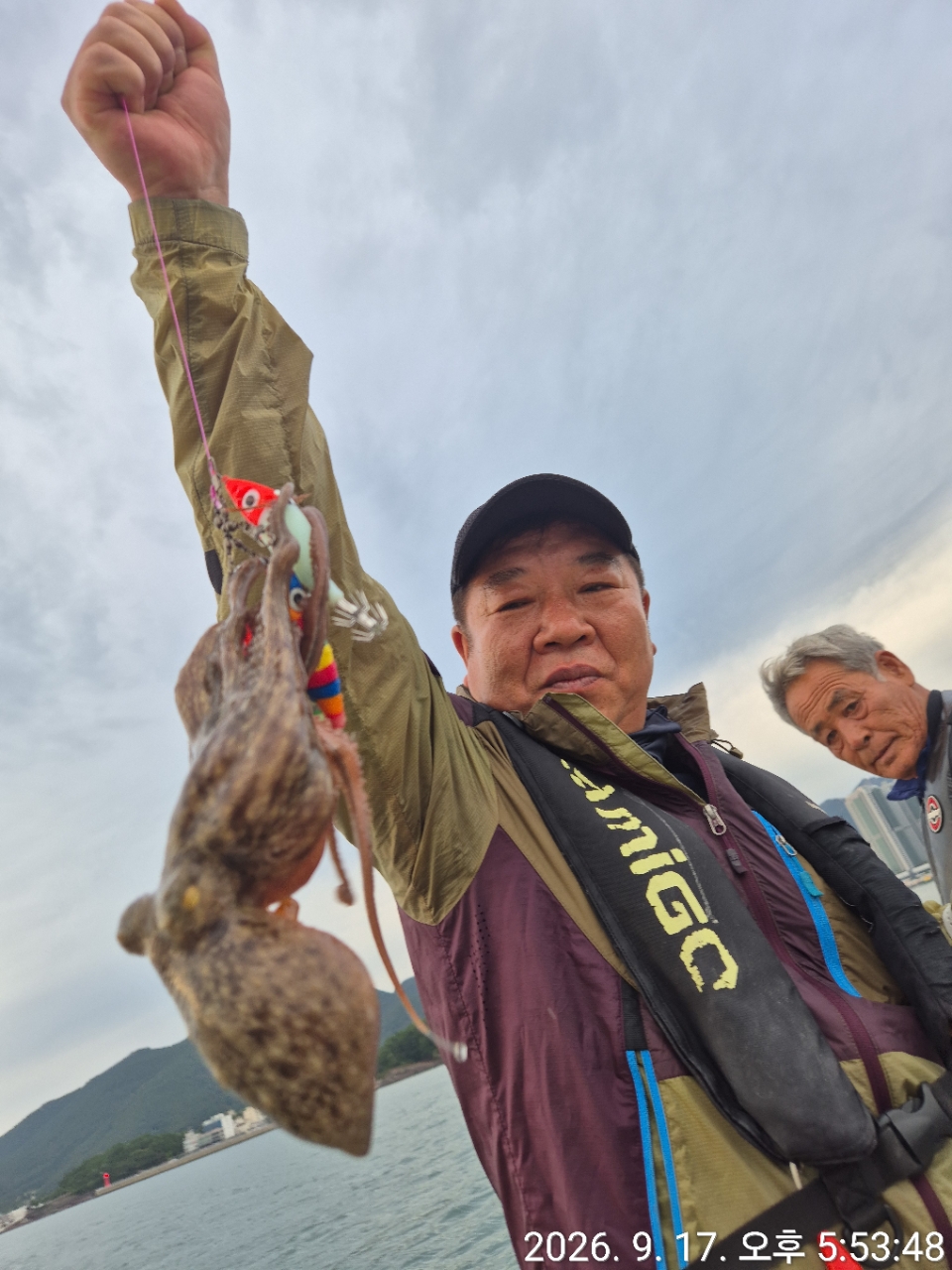 9월 17일 문어 선상낚시 조황 현장 사진 7