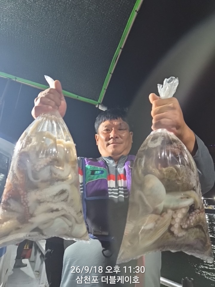 9월 19일 문어 선상낚시 조황 현장 사진 32