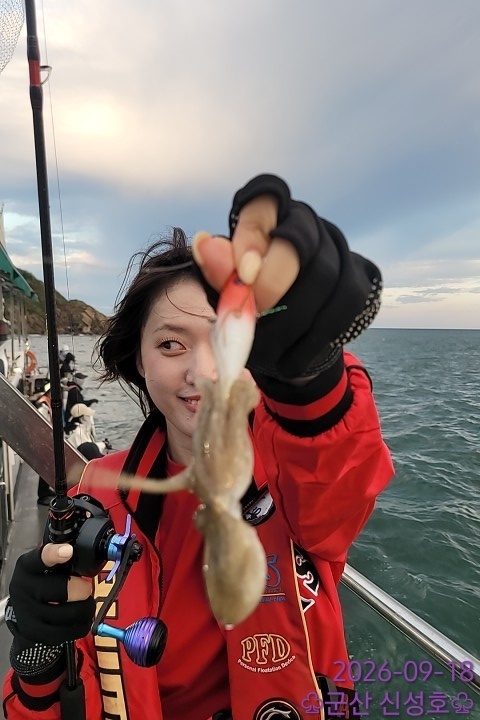 9월 18일 군산 갑오징어 선상낚시 조황 현장 사진 11