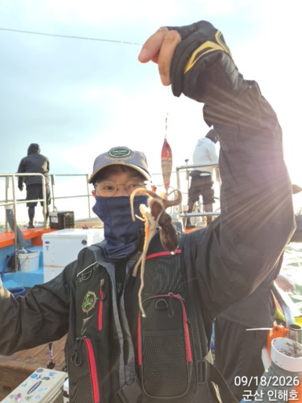 9월 18일 군산 갑오징어 선상낚시 조황 현장 사진 9