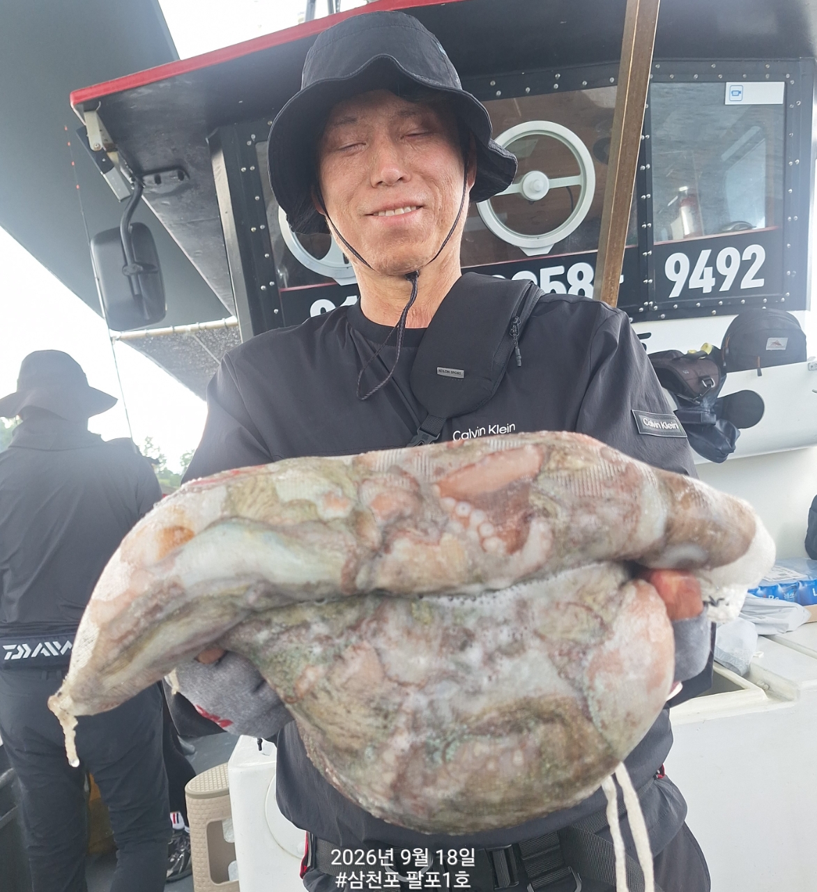 9월 18일 삼천포 문어 선상낚시 조황 현장 사진 18