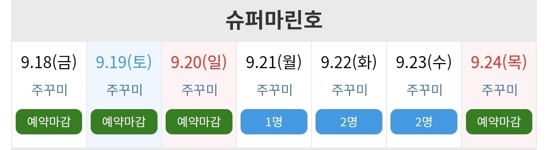 9월 18일 주꾸미 선상낚시 조황 현장 사진 1