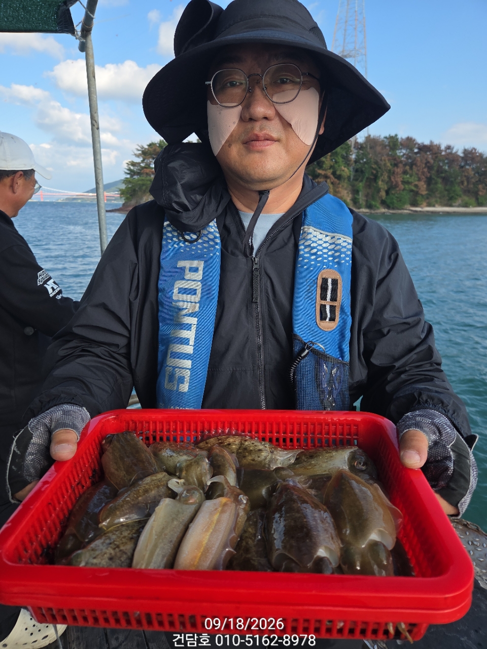9월 18일 삼천포 갑오징어 선상낚시 조황 현장 사진 10
