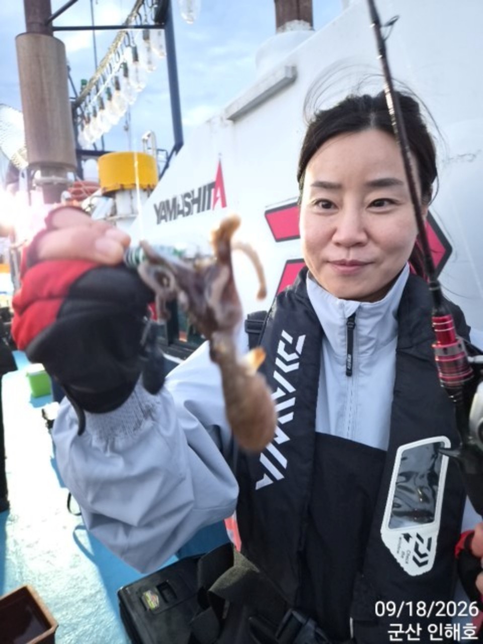 9월 18일 군산 갑오징어 선상낚시 조황 현장 사진 11