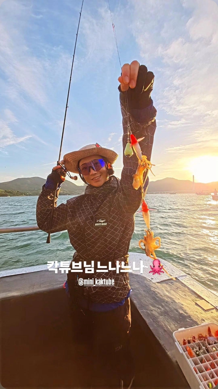 9월 18일 여수 주꾸미 선상낚시 조황 현장 사진 9