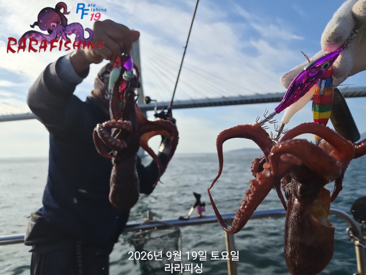 9월 19일 진해 문어 선상낚시 조황 현장 사진 5