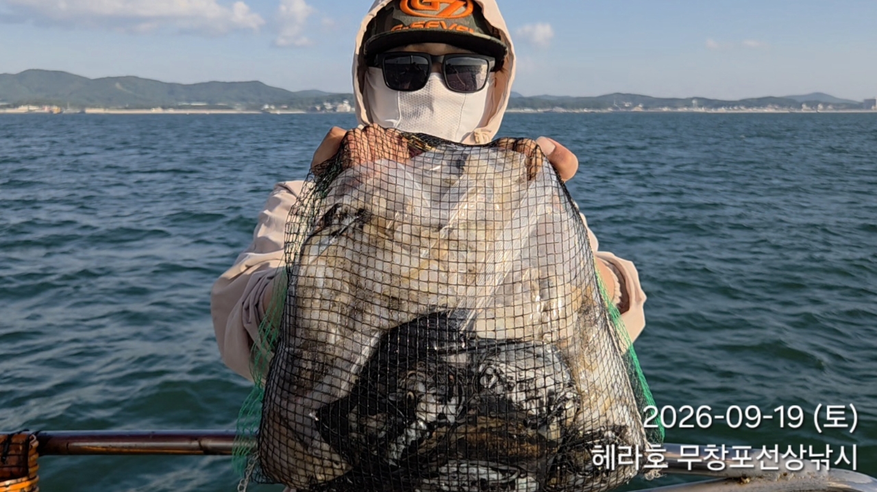 9월 19일 주꾸미 선상낚시 조황 현장 사진 4