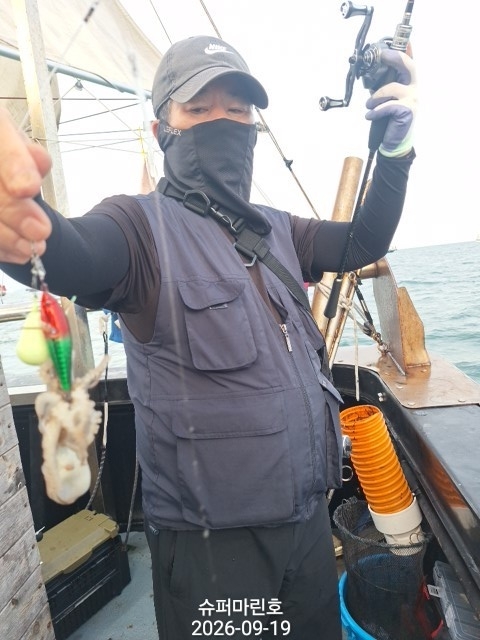 9월 19일 군산 주꾸미 선상낚시 조황 현장 사진 17