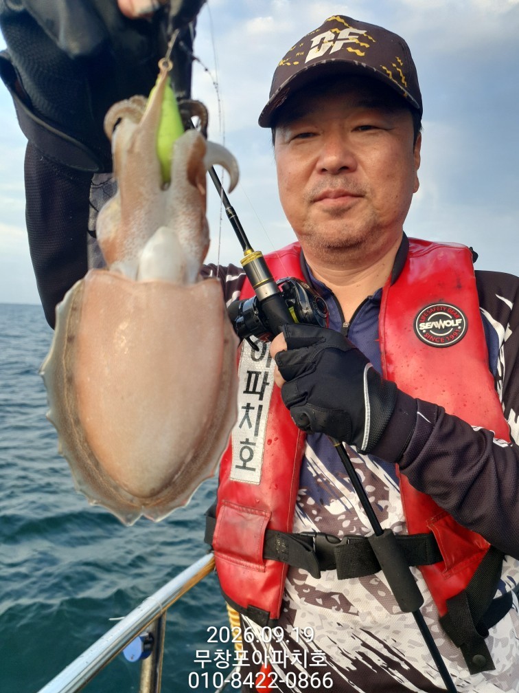 9월 19일 포항 주꾸미 선상낚시 조황 현장 사진 19