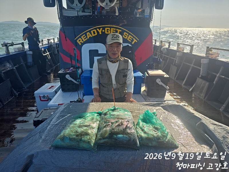 9월 19일 인천 갑오징어 선상낚시 조황 현장 사진 13