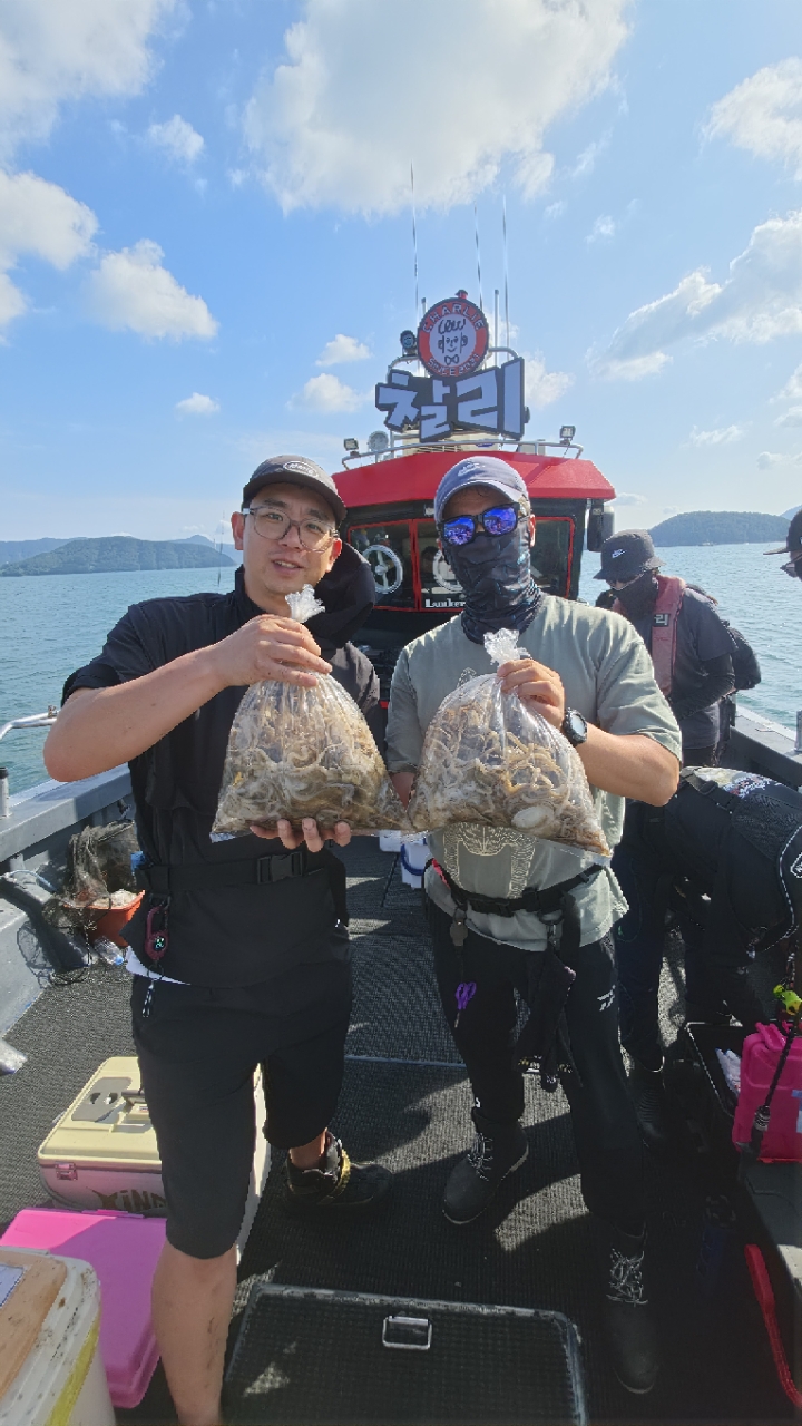 9월 19일 울산 주꾸미 선상낚시 조황 현장 사진 6