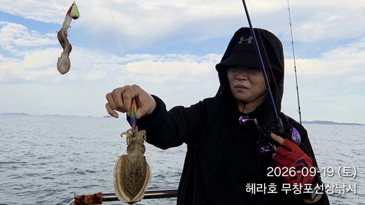 9월 19일 주꾸미 선상낚시 조황 현장 사진 7