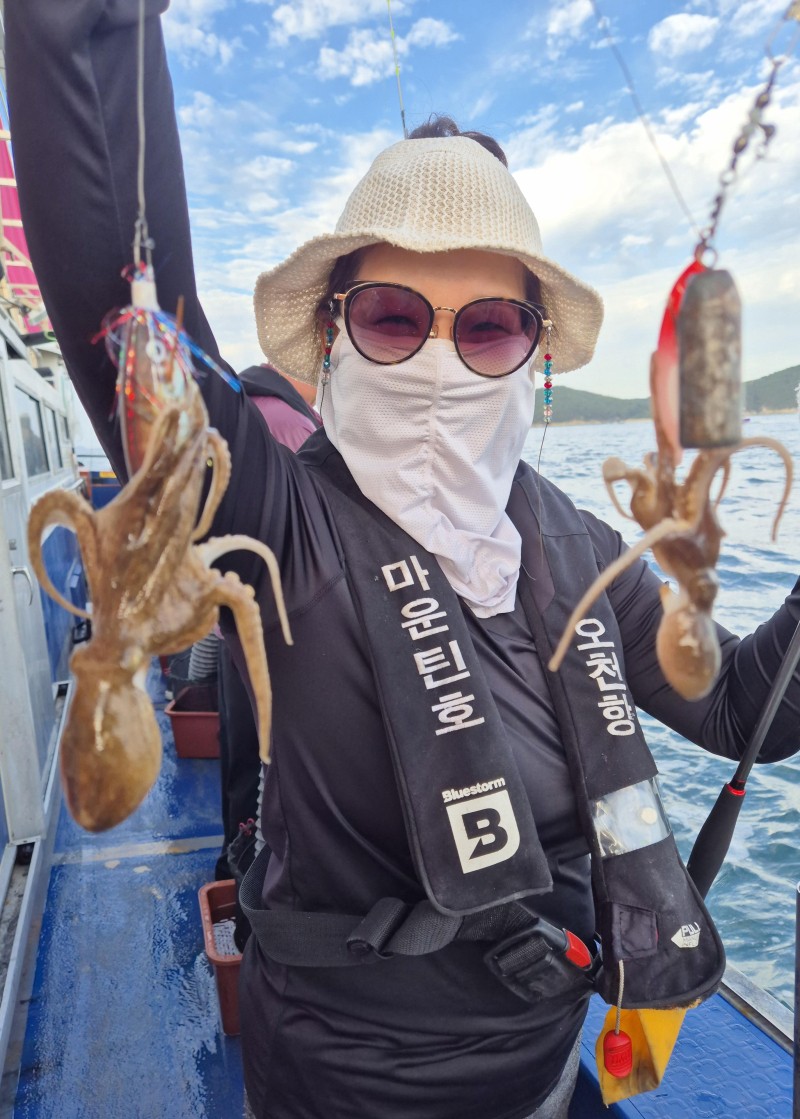 9월 19일 갑오징어 선상낚시 조황 현장 사진 14