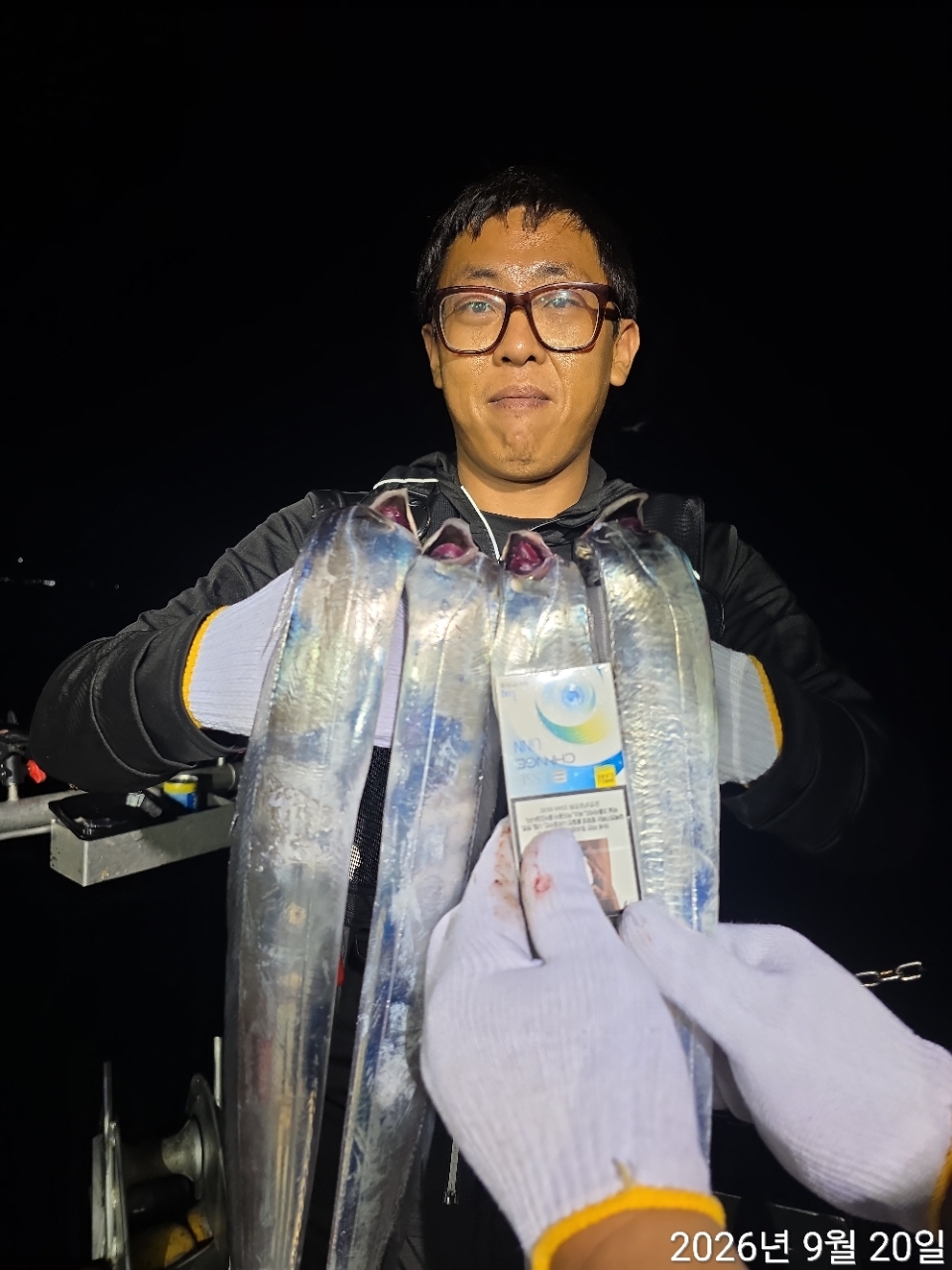 9월 19일 남해 무늬오징어 선상낚시 조황 현장 사진 11