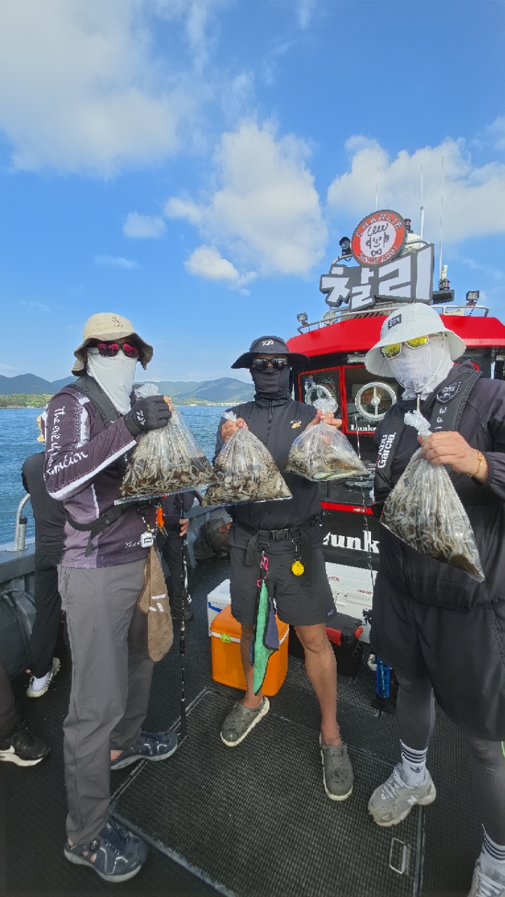 9월 20일 여수 주꾸미 선상낚시 조황 현장 사진 2
