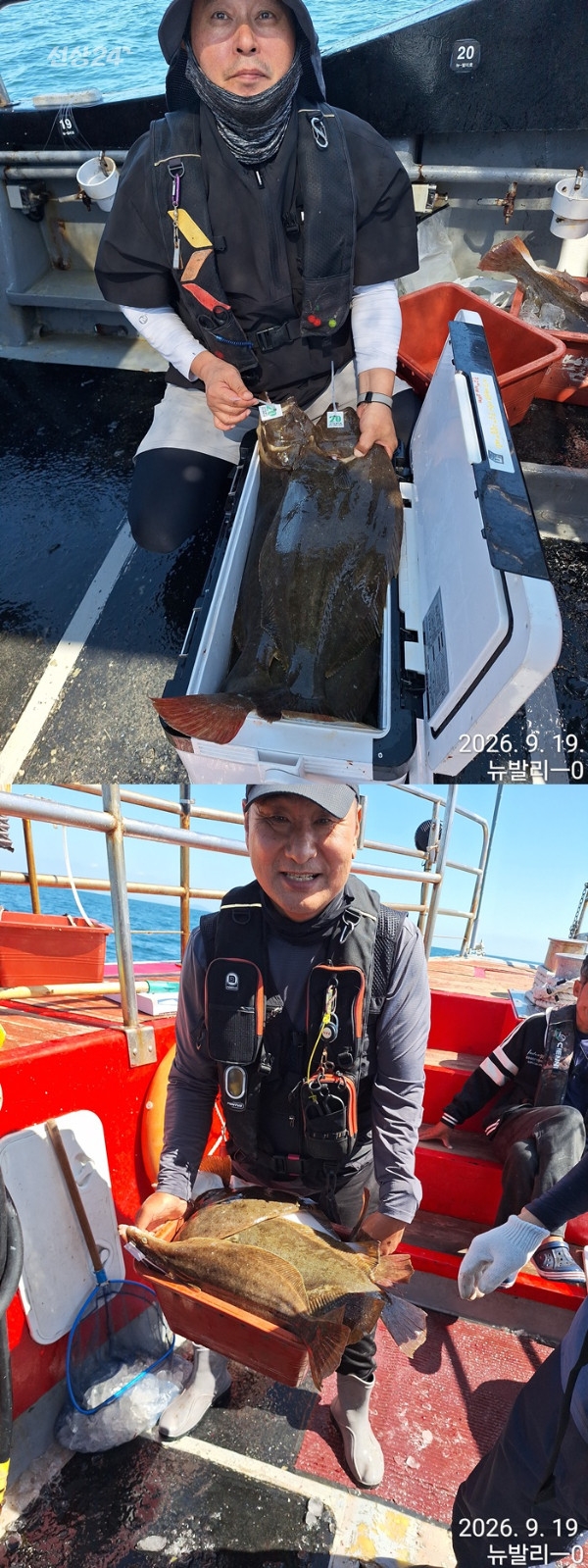 9월 20일 군산 갑오징어 선상낚시 조황 현장 사진 5