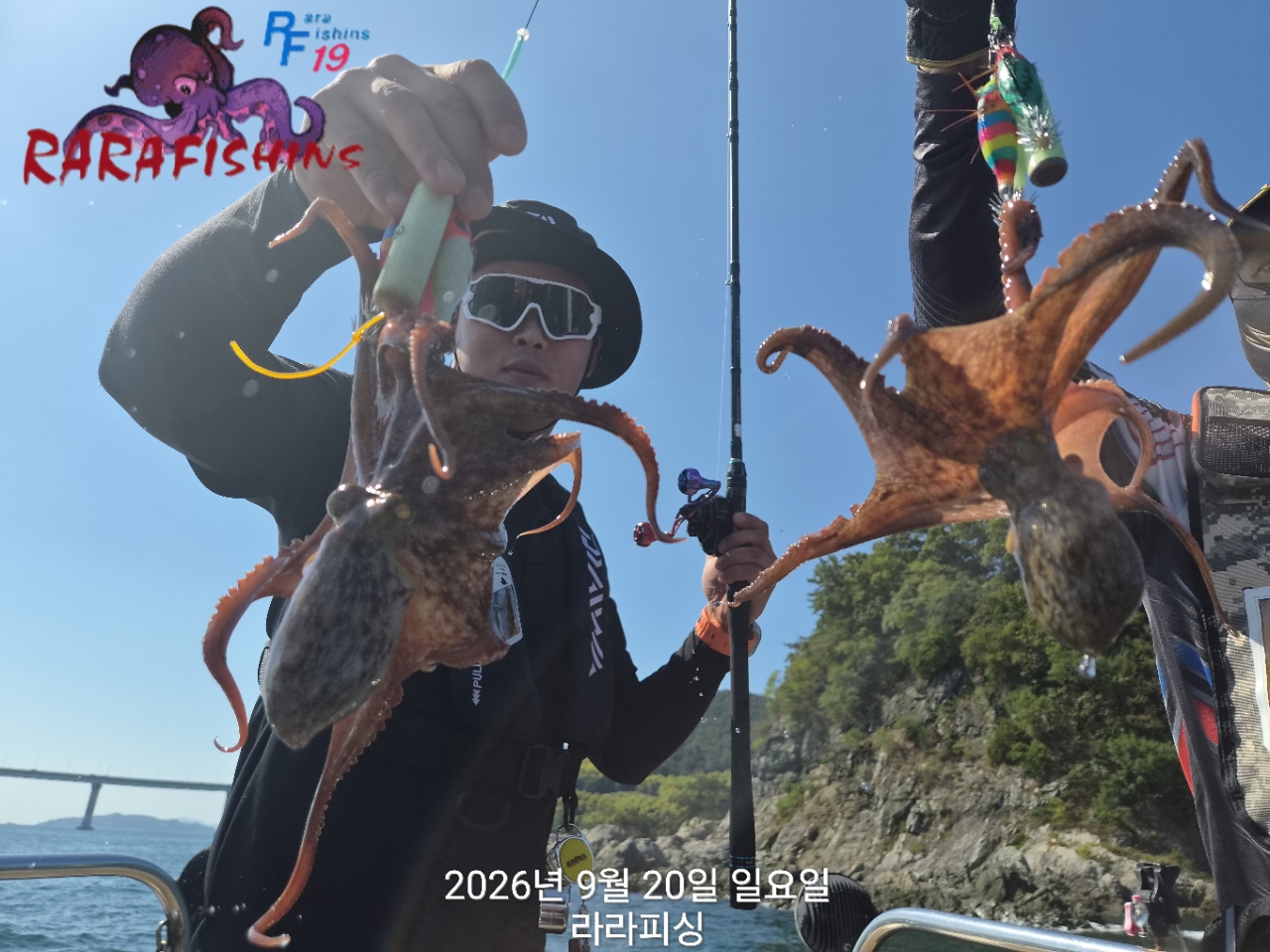 9월 20일 진해 문어 선상낚시 조황 현장 사진 10