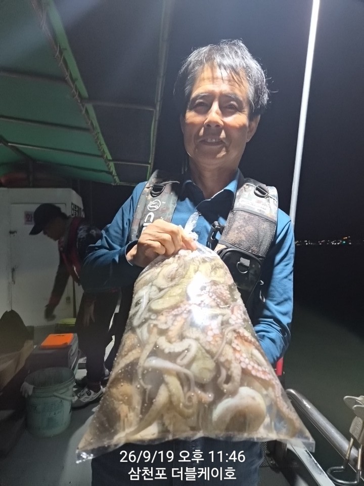 9월 20일 문어 선상낚시 조황 현장 사진 5