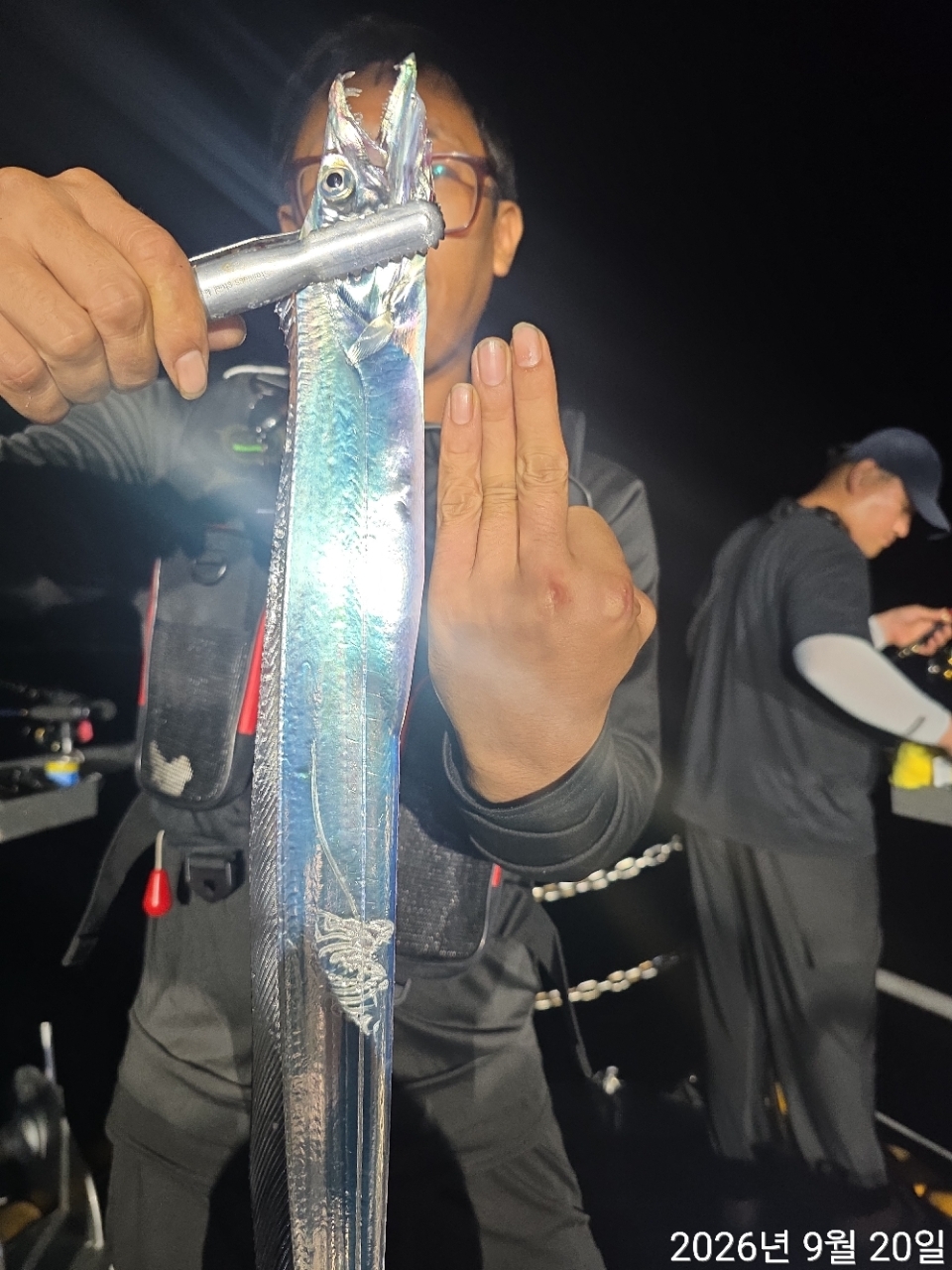 9월 19일 남해 무늬오징어 선상낚시 조황 현장 사진 14