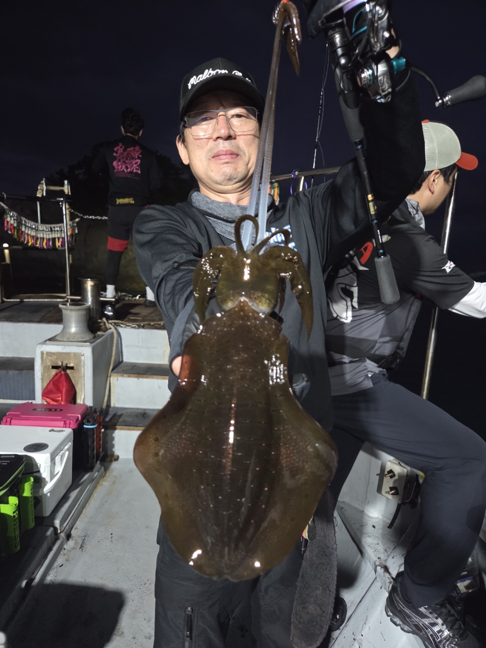 9월 19일 통영 무늬오징어 선상낚시 조황 현장 사진 8