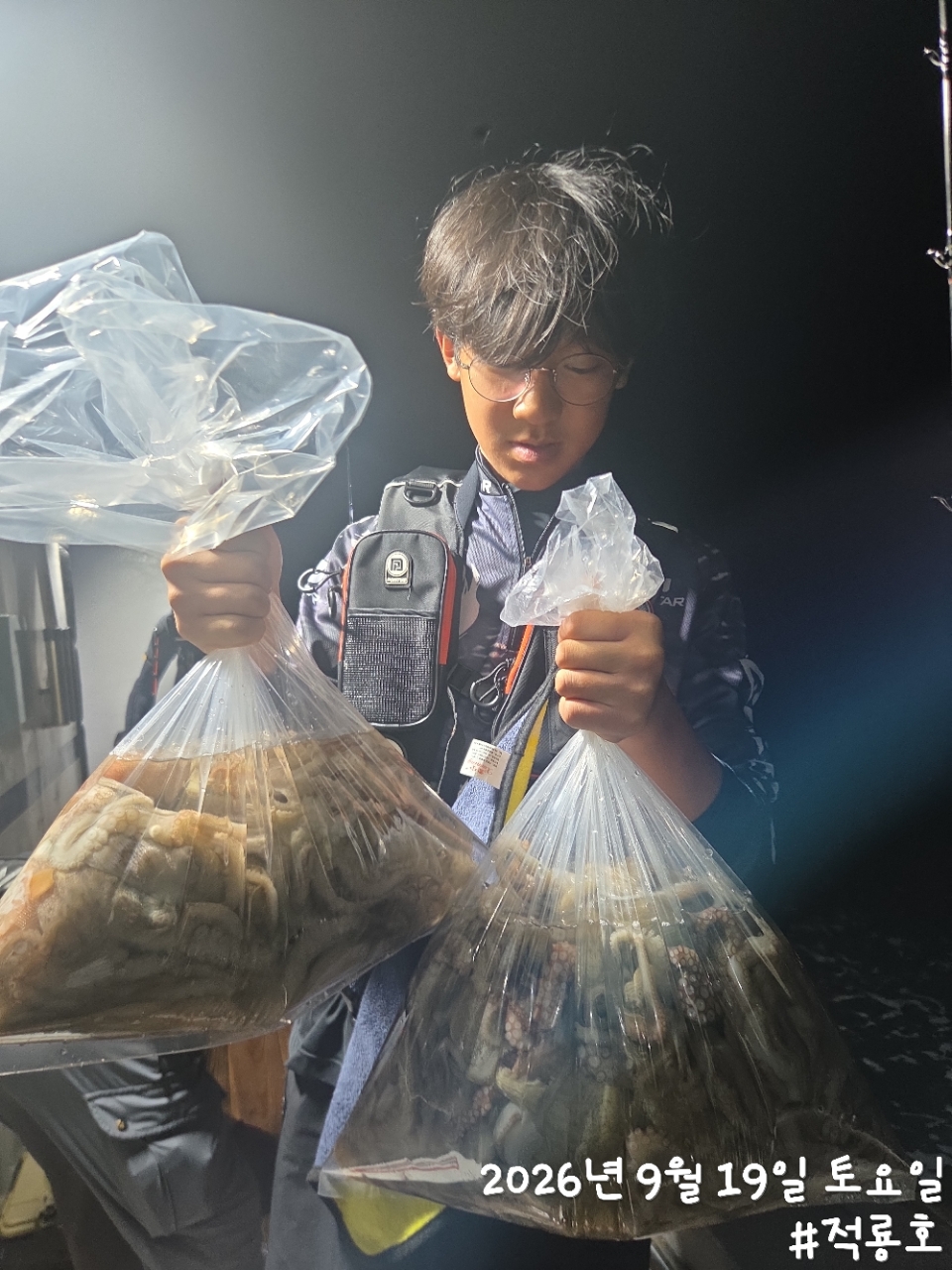 9월 19일 문어 선상낚시 조황 현장 사진 8
