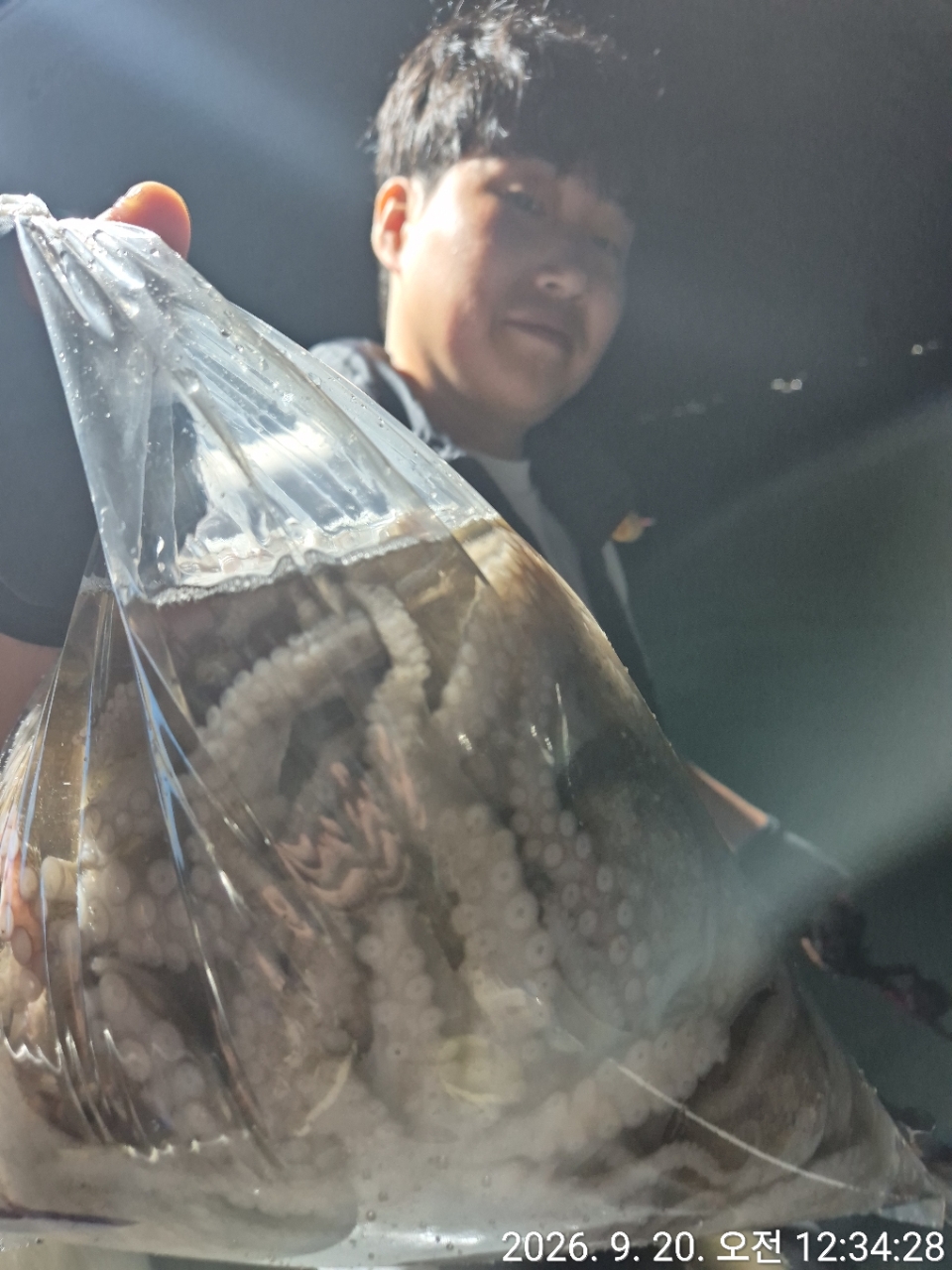 9월 20일 문어 선상낚시 조황 현장 사진 8