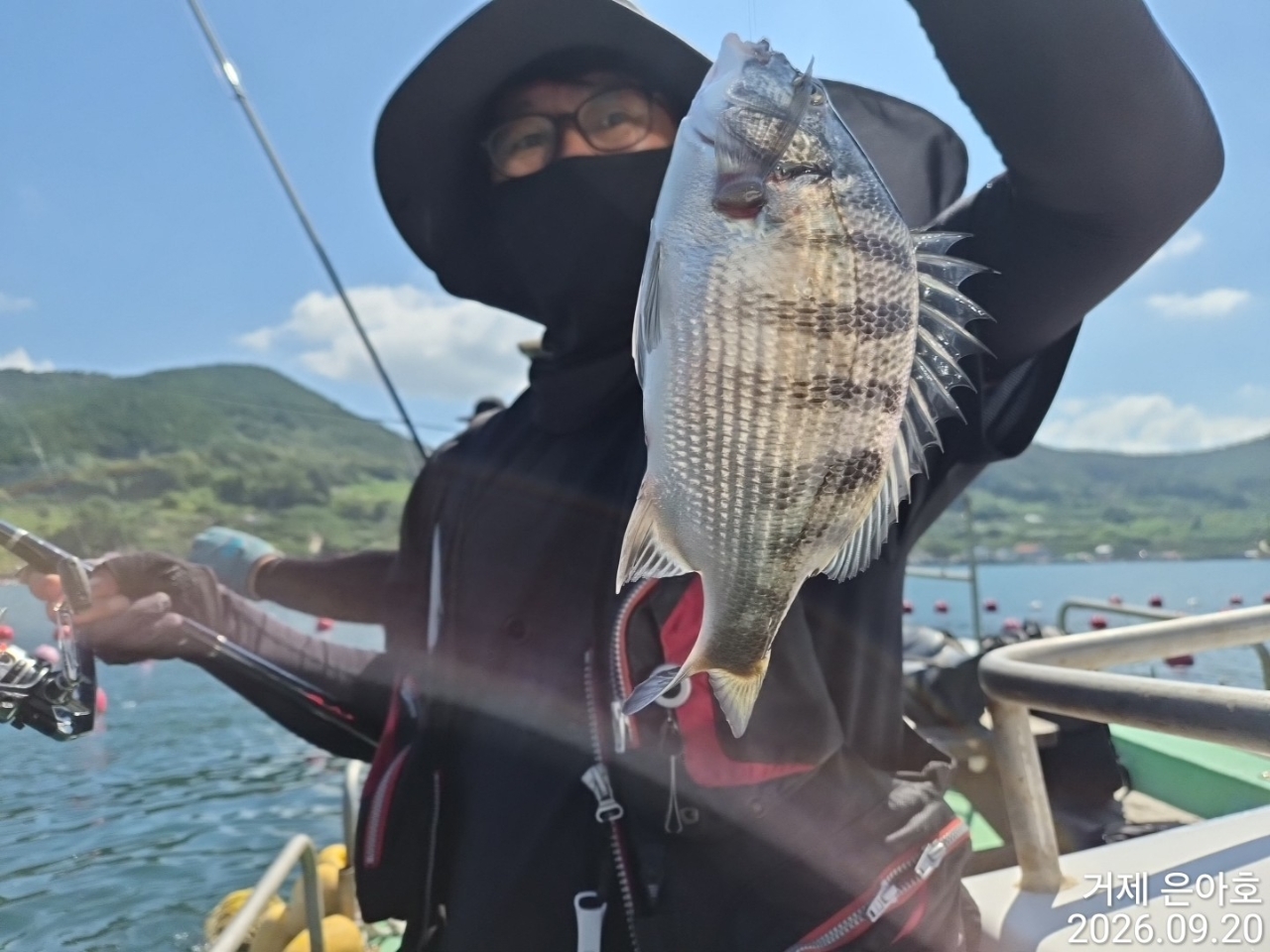 9월 20일 거제 감성돔 선상낚시 조황 현장 사진 6
