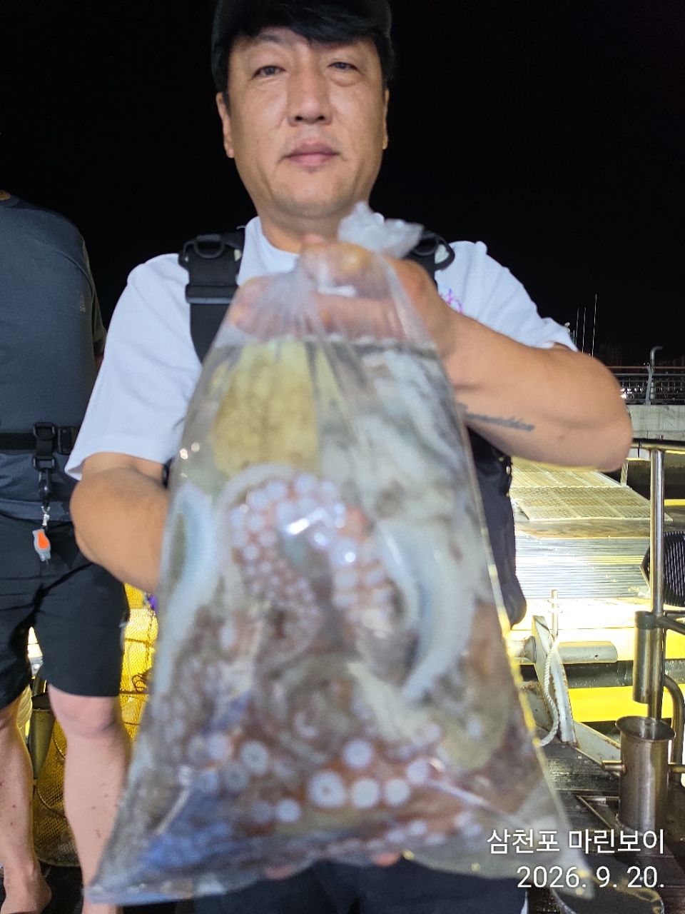 9월 20일 삼천포 문어 선상낚시 조황 현장 사진 11