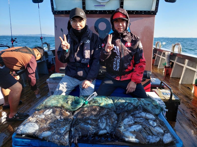 9월 20일 인천 갑오징어 선상낚시 조황 현장 사진 7