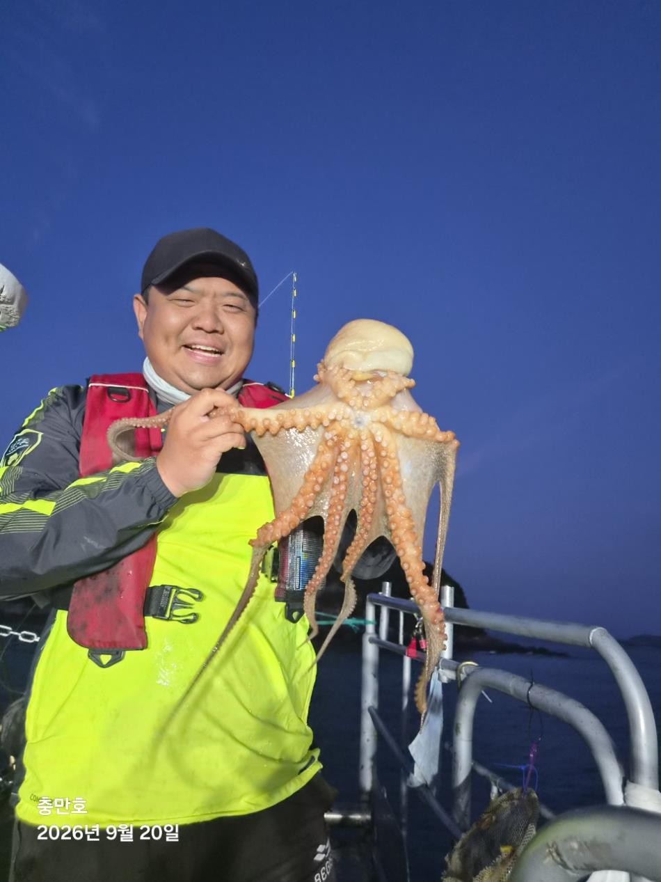 9월 20일 갑오징어 선상낚시 조황 현장 사진 14