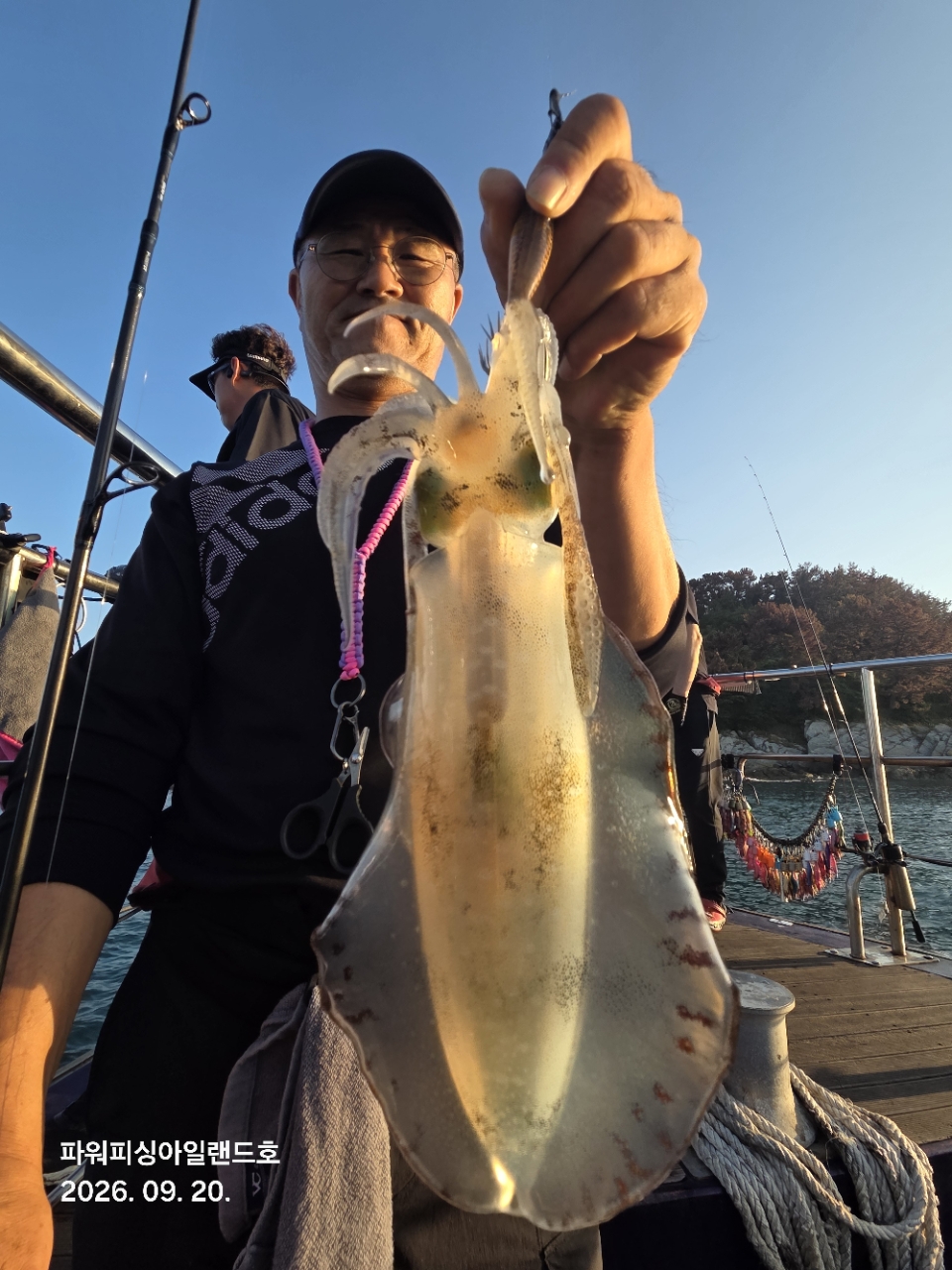 9월 20일 통영 무늬오징어 선상낚시 조황 현장 사진 14