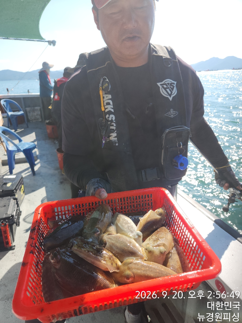 9월 20일 삼천포 갑오징어 선상낚시 조황 현장 사진 3