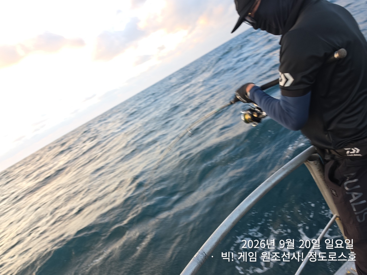 9월 20일 포항 무늬오징어 선상낚시 조황 현장 사진 3