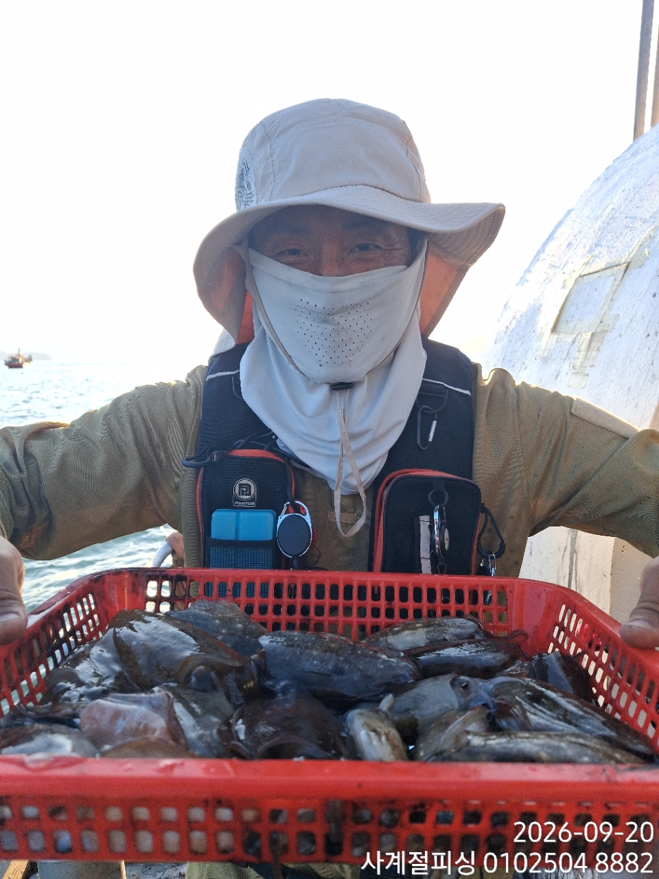 9월 21일 삼천포 갑오징어 선상낚시 조황 현장 사진 3