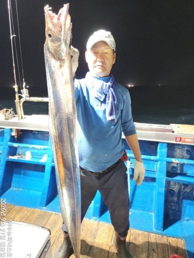 9월 21일 남해 갈치 선상낚시 조황 현장 사진 1
