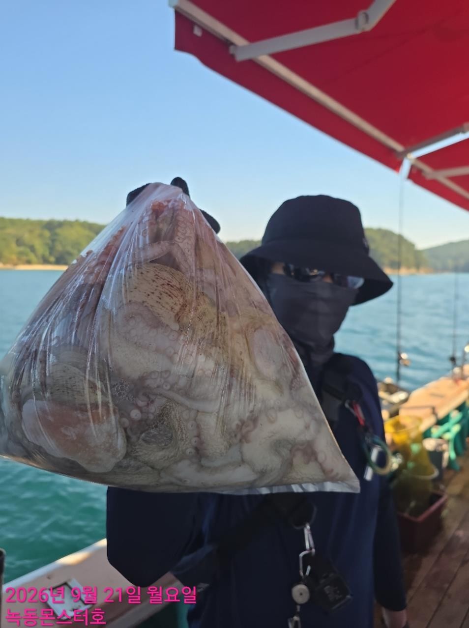 9월 21일 갑오징어 선상낚시 조황 현장 사진 13